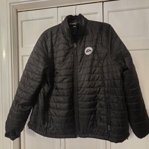 EA Black Quilted Jacket